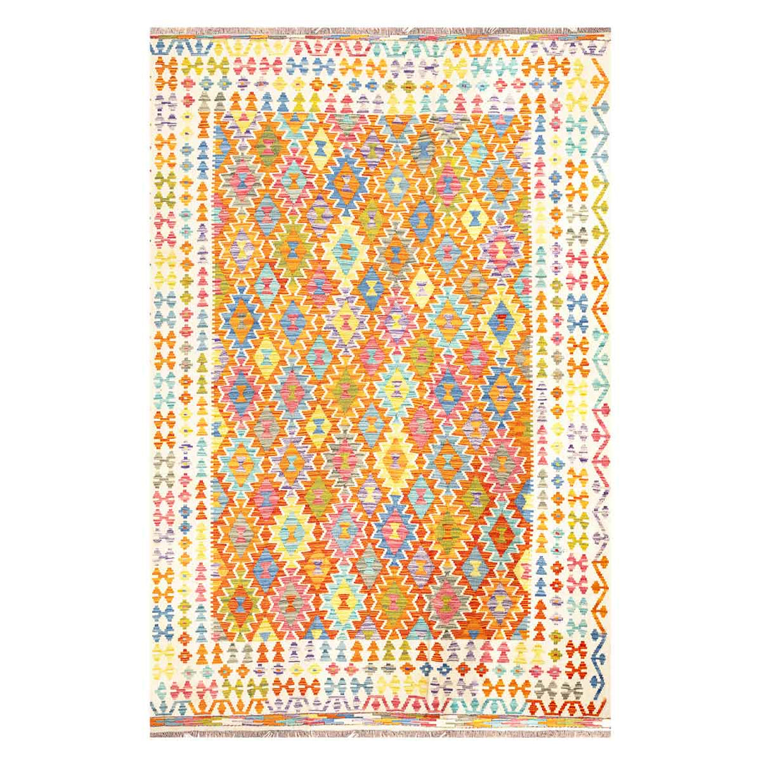 שטיח קילים אפגני 00 צבעוני 295*208