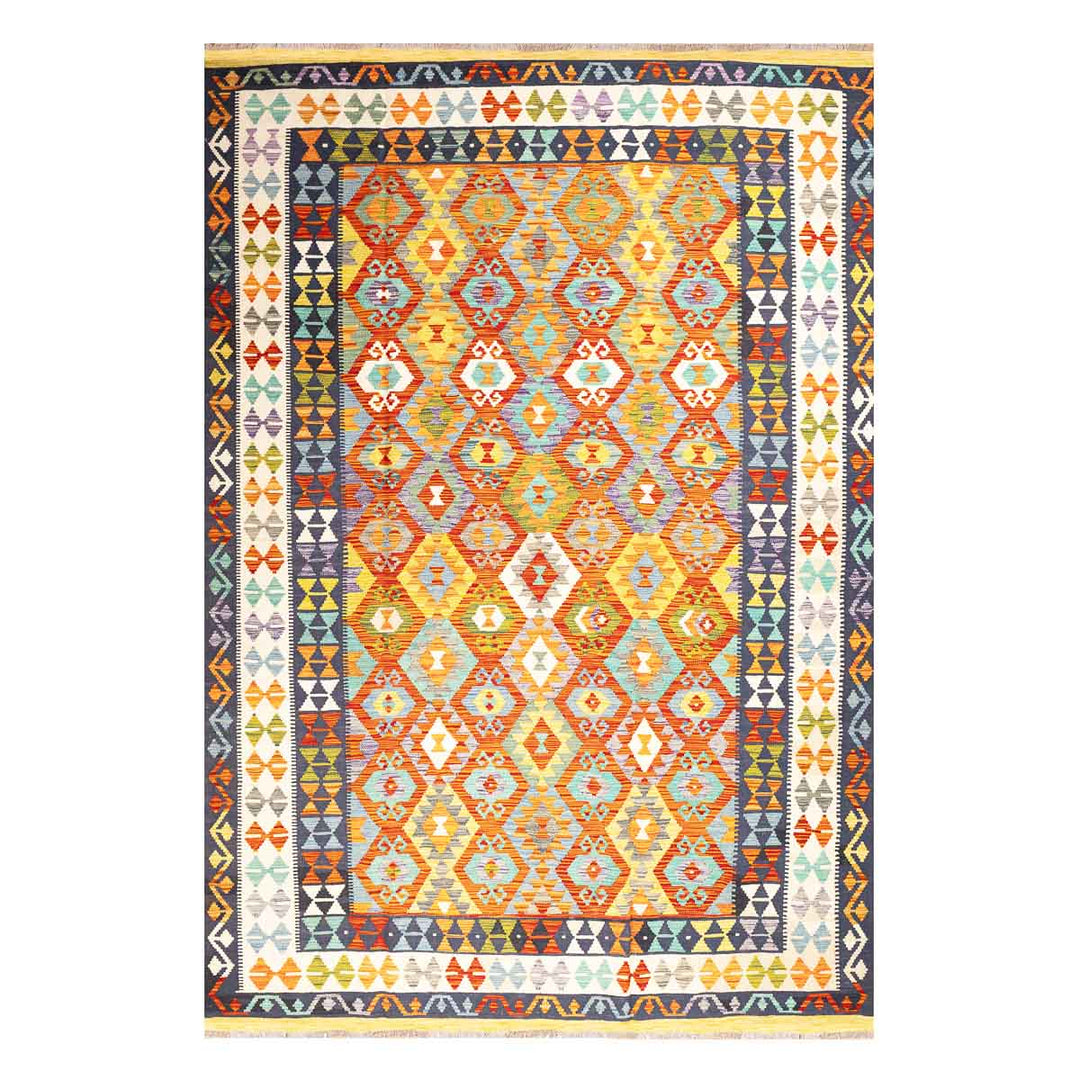 שטיח קילים אפגני 00 צבעוני 299*209