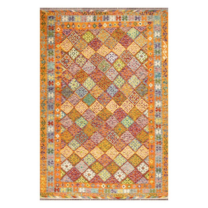 שטיח קילים אפגני 00 צבעוני 298*203