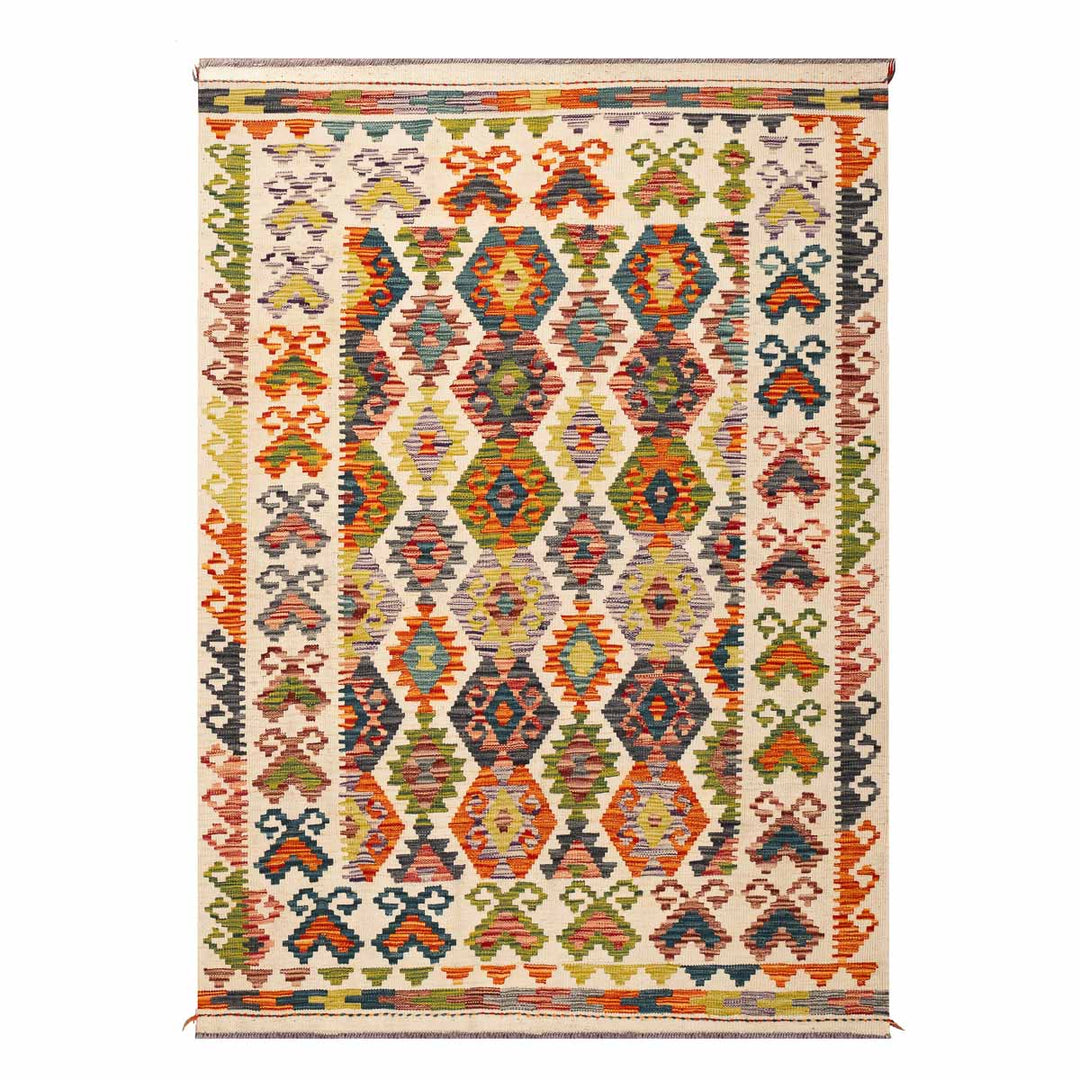 שטיח קילים אפגני 00 צבעוני 198*141