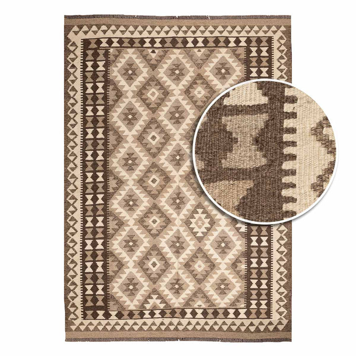 שטיח קילים ענתיק וואש 00 אפור 214*152