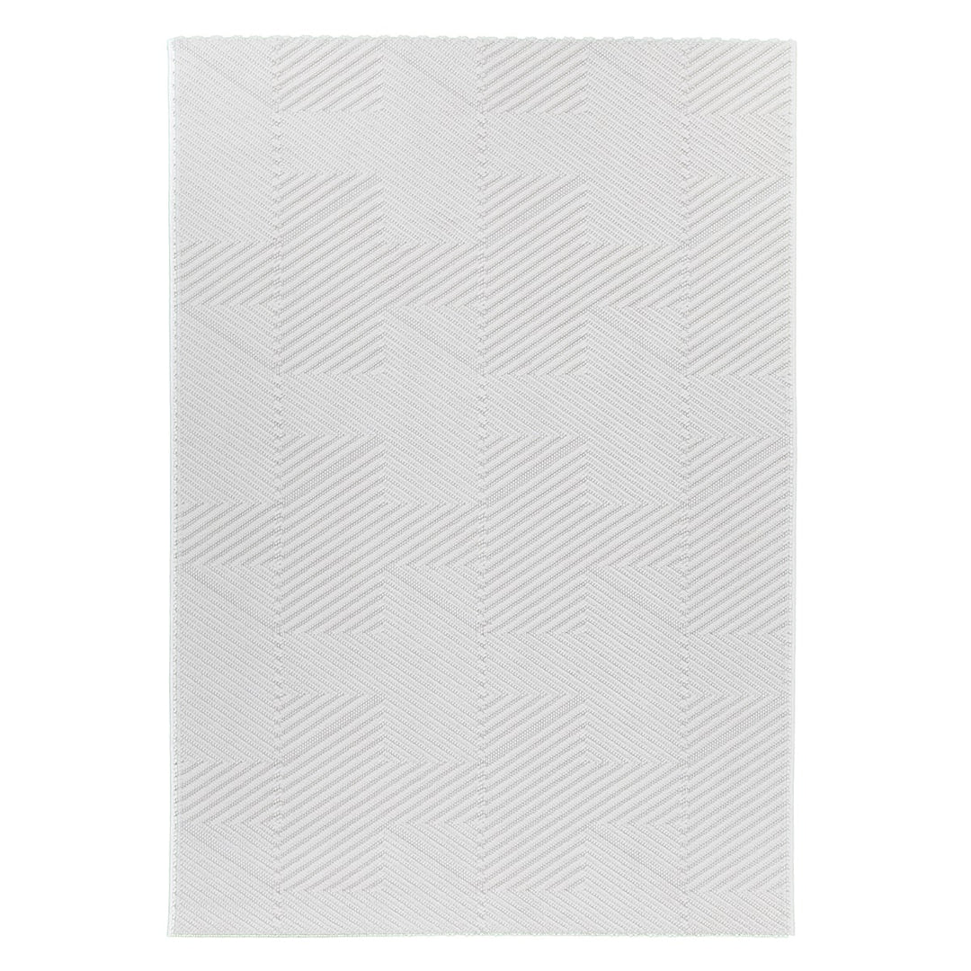 שטיח לופס 04 לבן  | Loops
