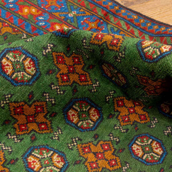 שטיח  אפגני בוכרה 00 ירוק 188*119  | Bokhara Rug