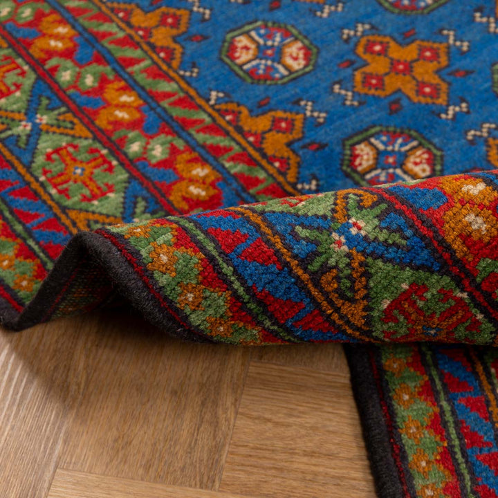 שטיח  אפגני בוכרה 00 כחול 179*126  | Bokhara Rug