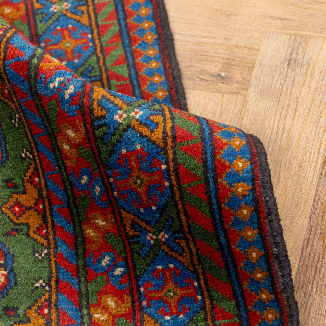 שטיח  אפגני בוכרה 00 ירוק 188*119  | Bokhara Rug
