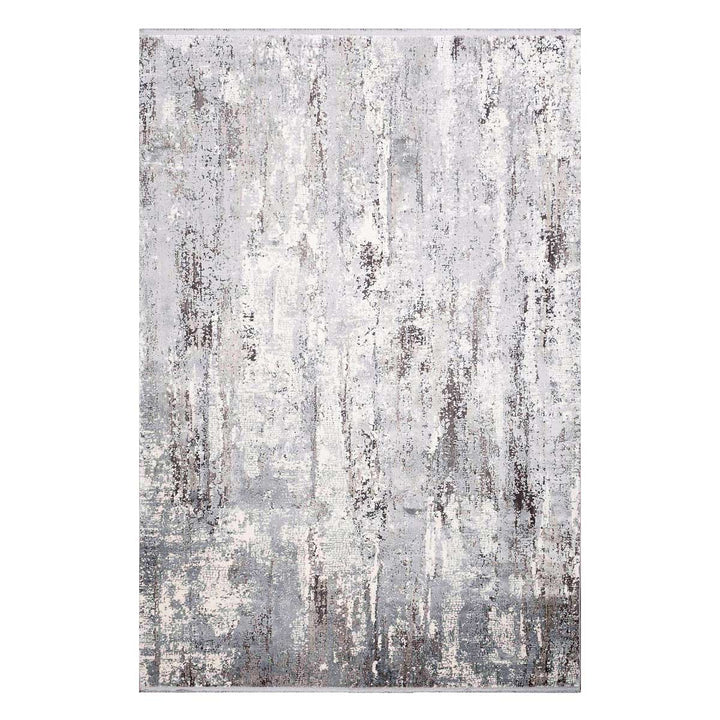 שטיח נול פרמיום 08 קרם/אפור כהה | Nool Premium