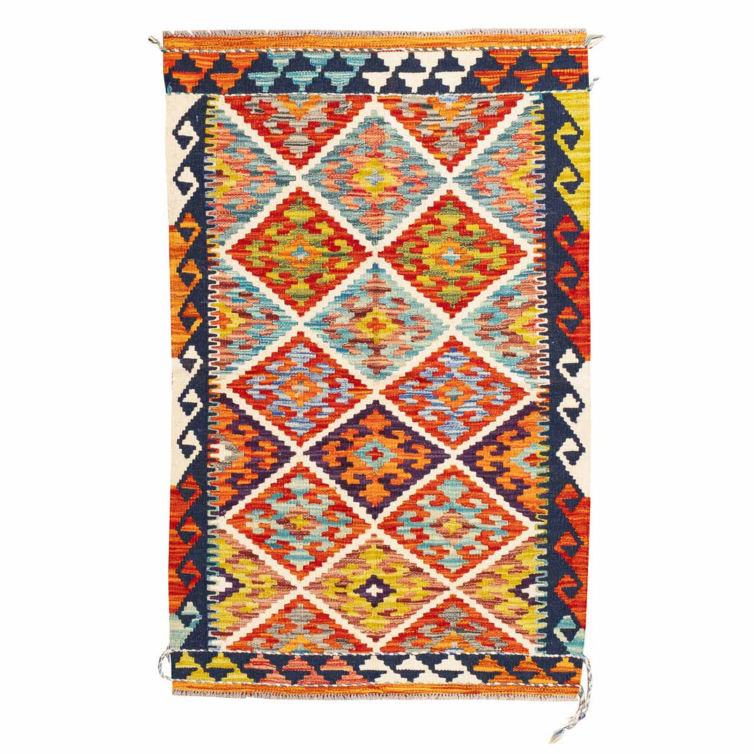 שטיח קילים אפגני 00 צבעוני 127*82