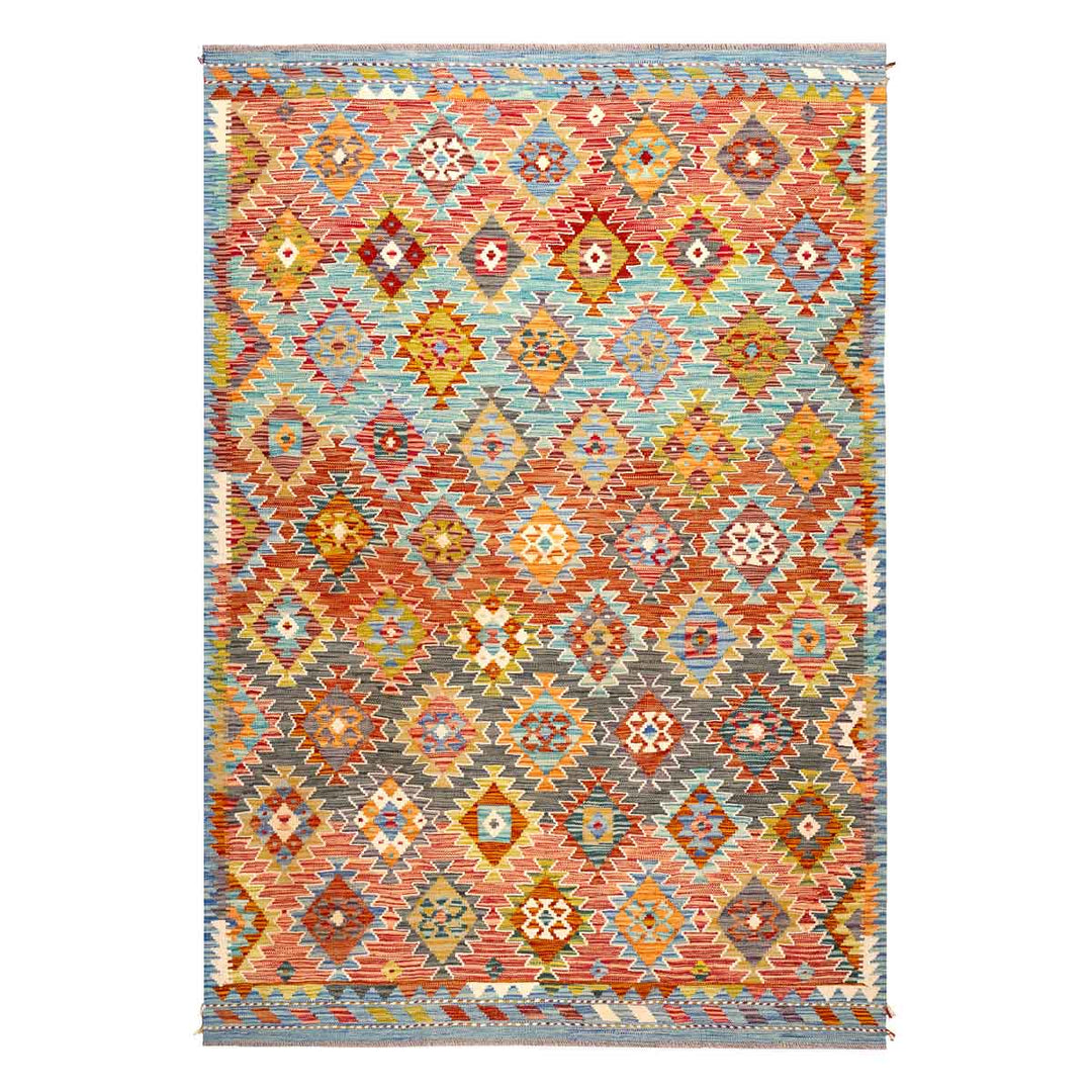 שטיח קילים אפגני 00 צבעוני 245*165