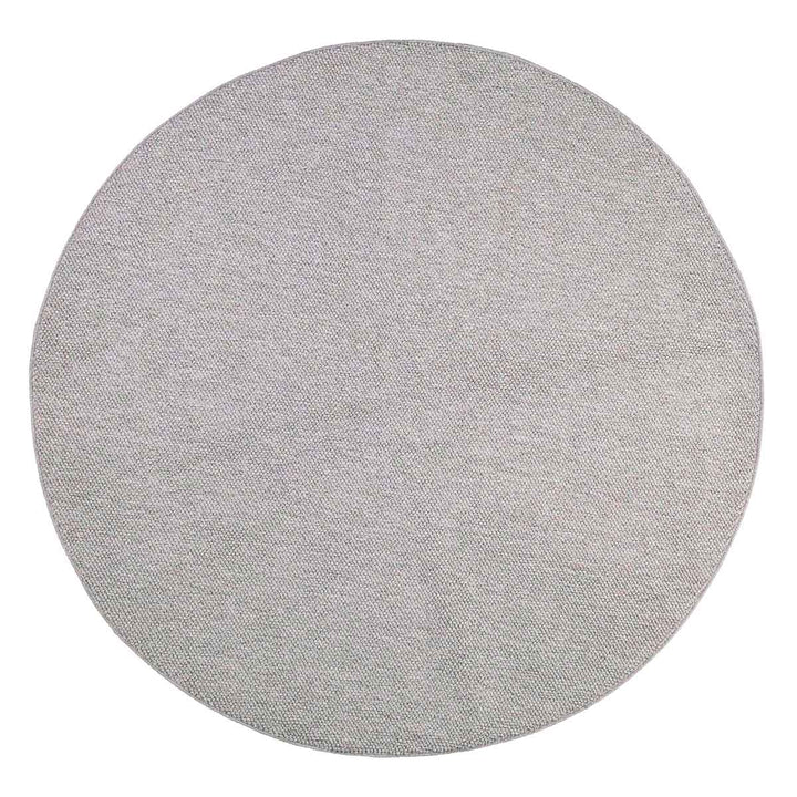 שטיח לופס 01 אפור בהיר עגול | Loops