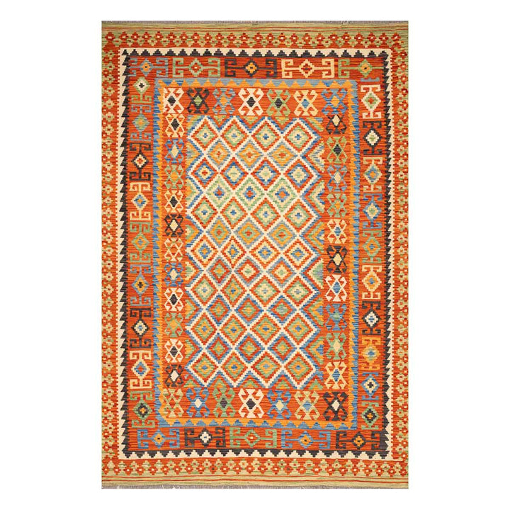 שטיח קילים אפגני 00 צבעוני 303*205