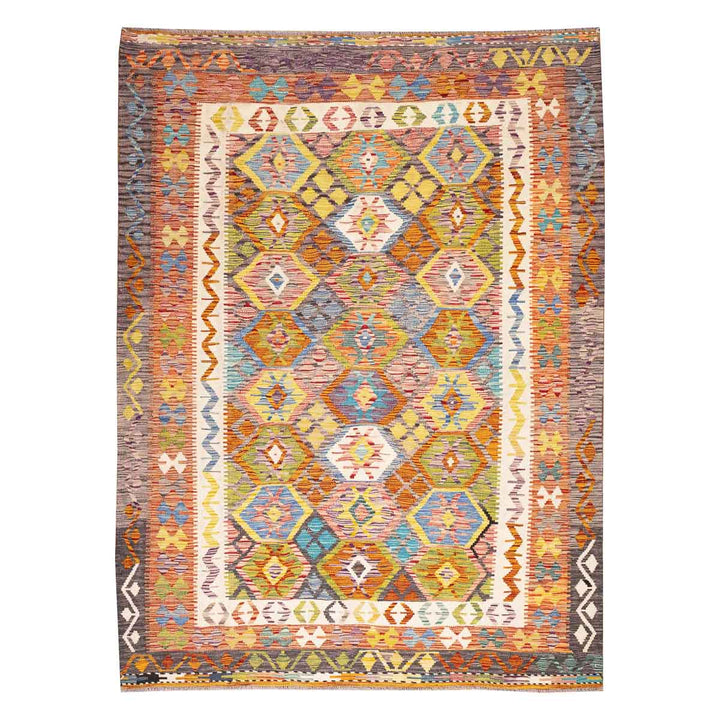 שטיח קילים אפגני 00 צבעוני 255*191