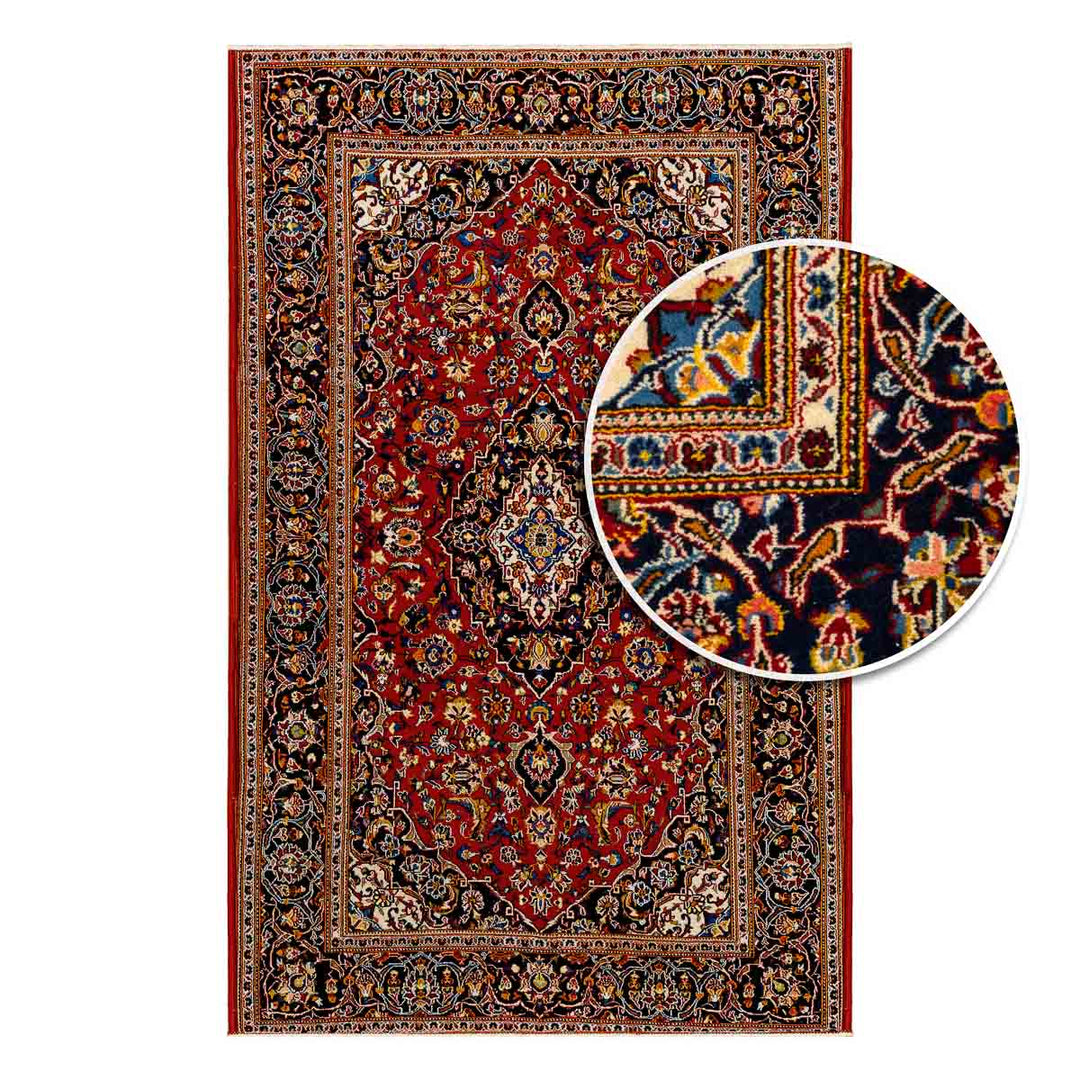שטיח קאשן פרסי 00 אדום 220*140