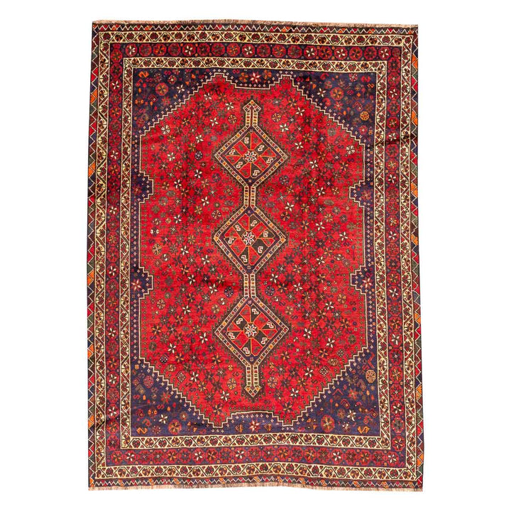 שטיח שירז פרסי 00 אדום 227*169 | Shiraz