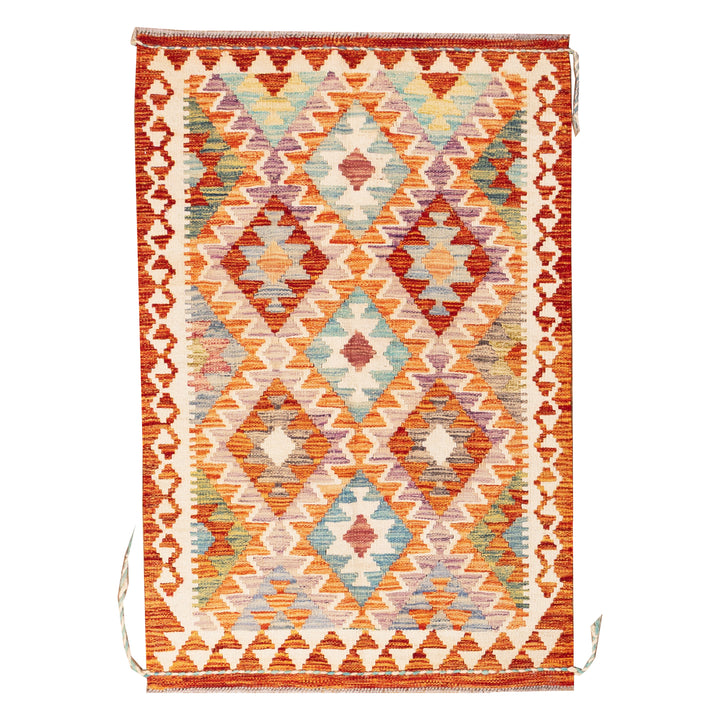 שטיח קילים אפגני 00 צבעוני 125*82