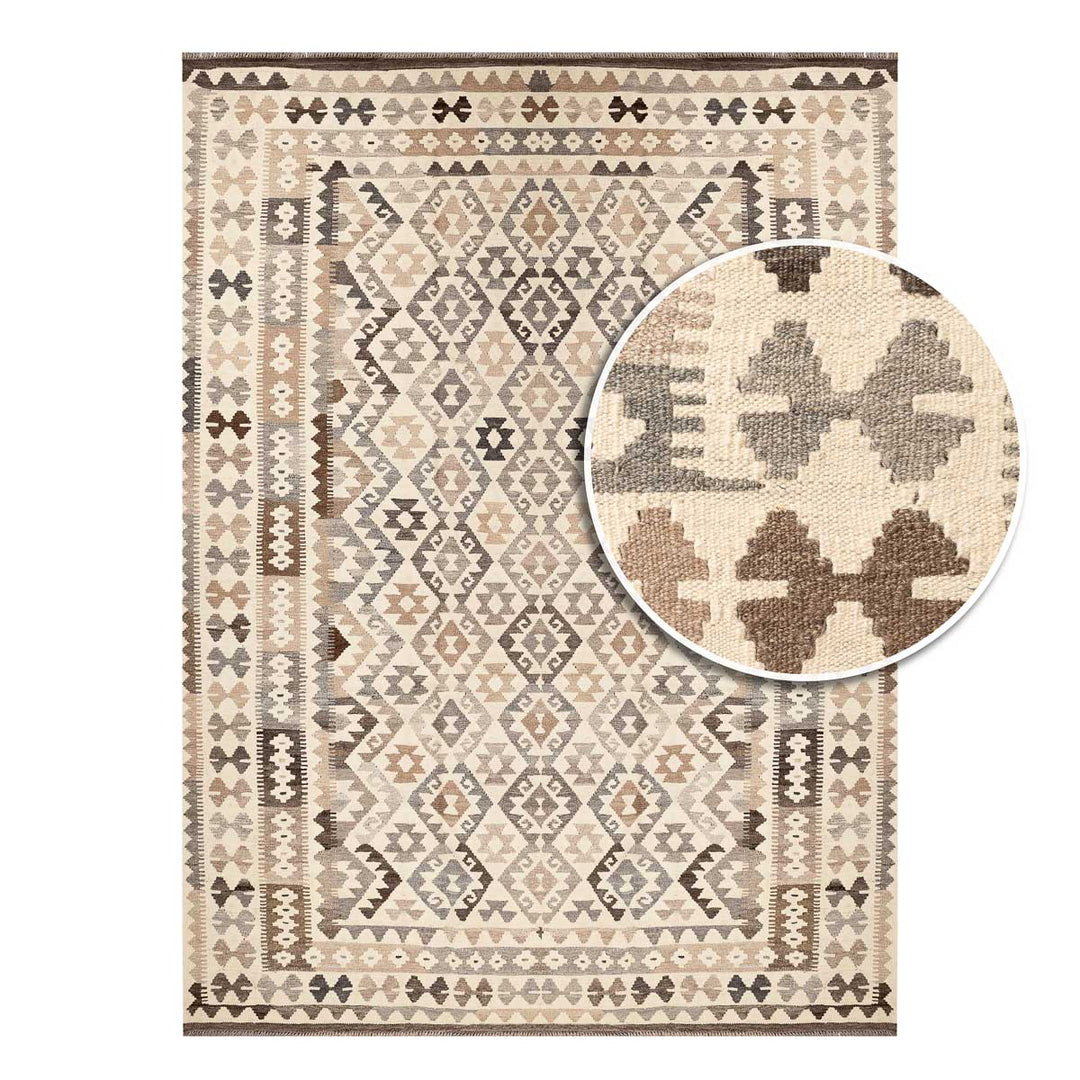 שטיח קילים ענתיק וואש 00 אפור\בז' 287*213