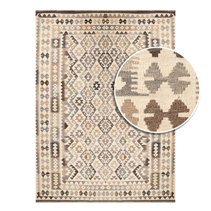 שטיח קילים ענתיק וואש 00 אפור\בז' 287*213