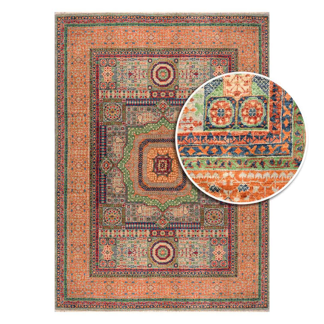 שטיח ממלוק 00 צבעוני 239*173 | Mamluk