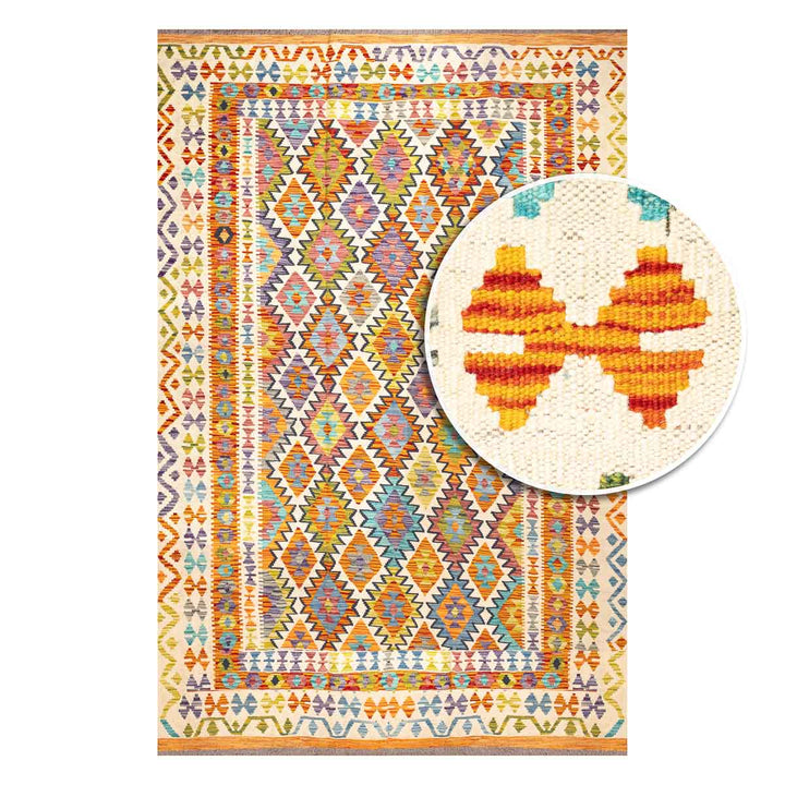 שטיח קילים אפגני 00 צבעוני 300*200