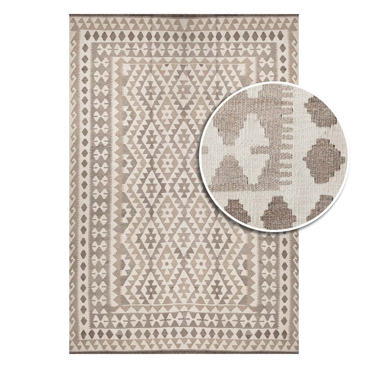 שטיח קילים ענתיק וואש 00 אפור\בז' 292*200