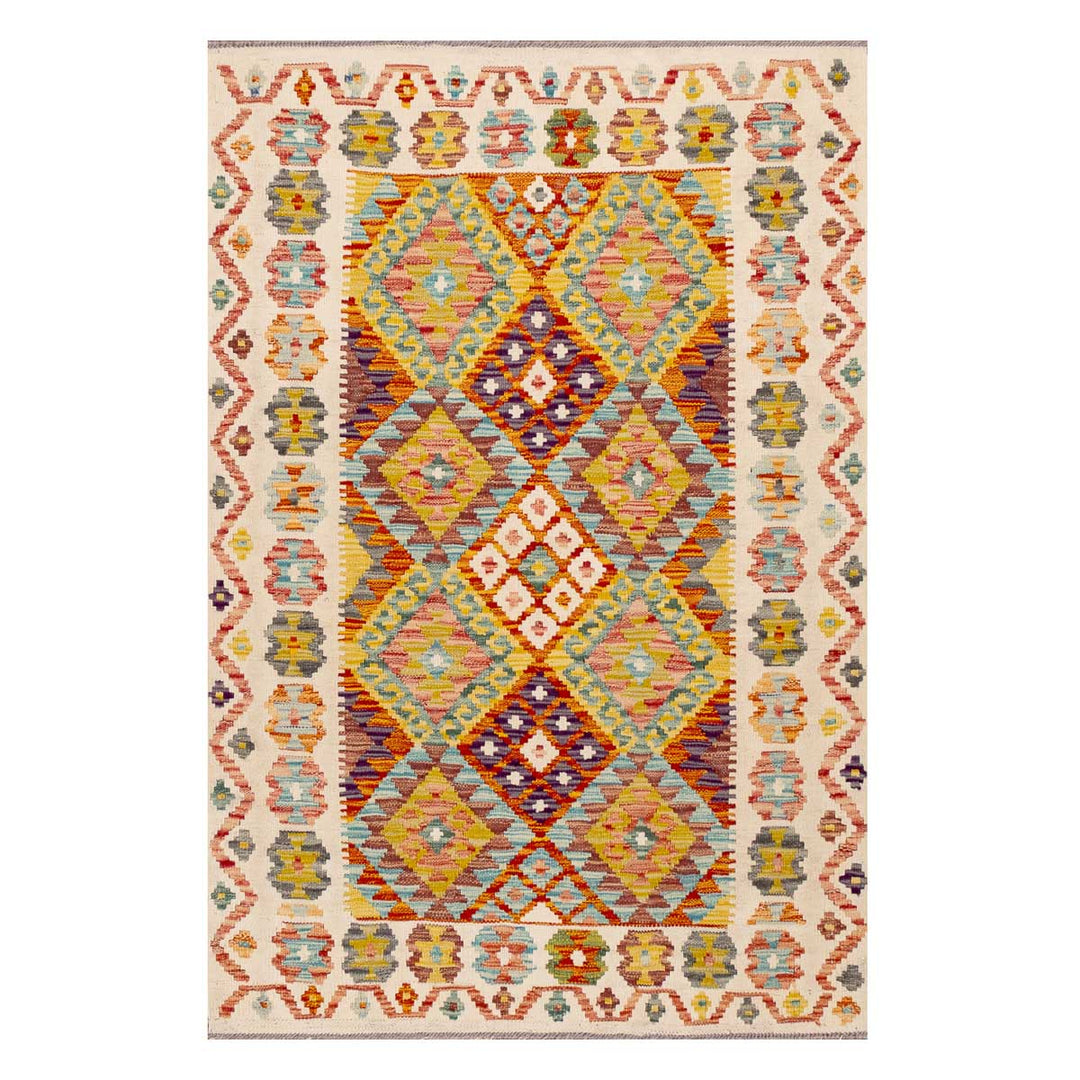 שטיח קילים אפגני 00 צבעוני 155*104