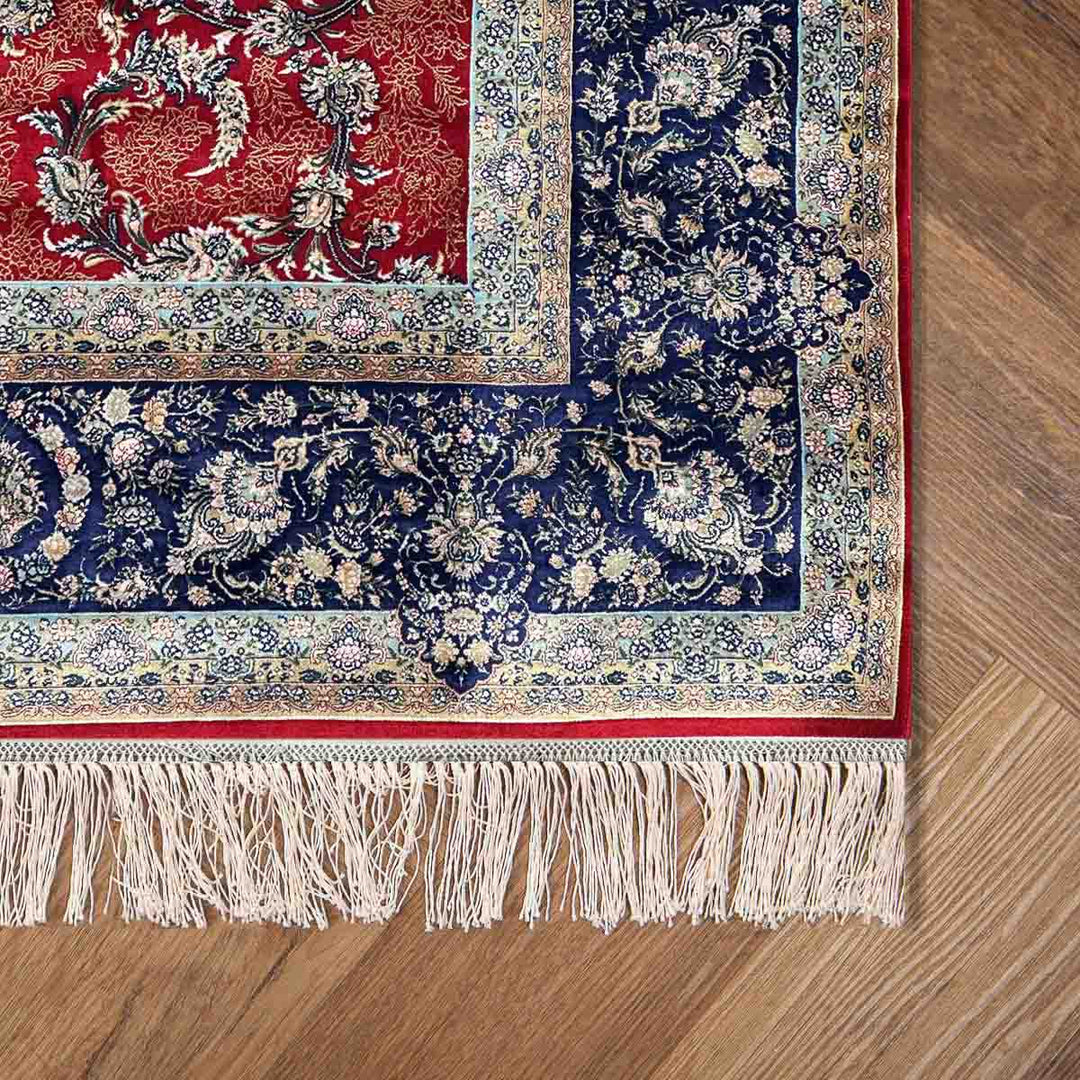 שטיח קום משי 10 אדום | QOM