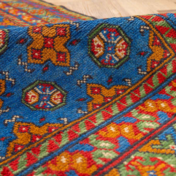 שטיח  אפגני בוכרה 00 כחול 179*126  | Bokhara Rug