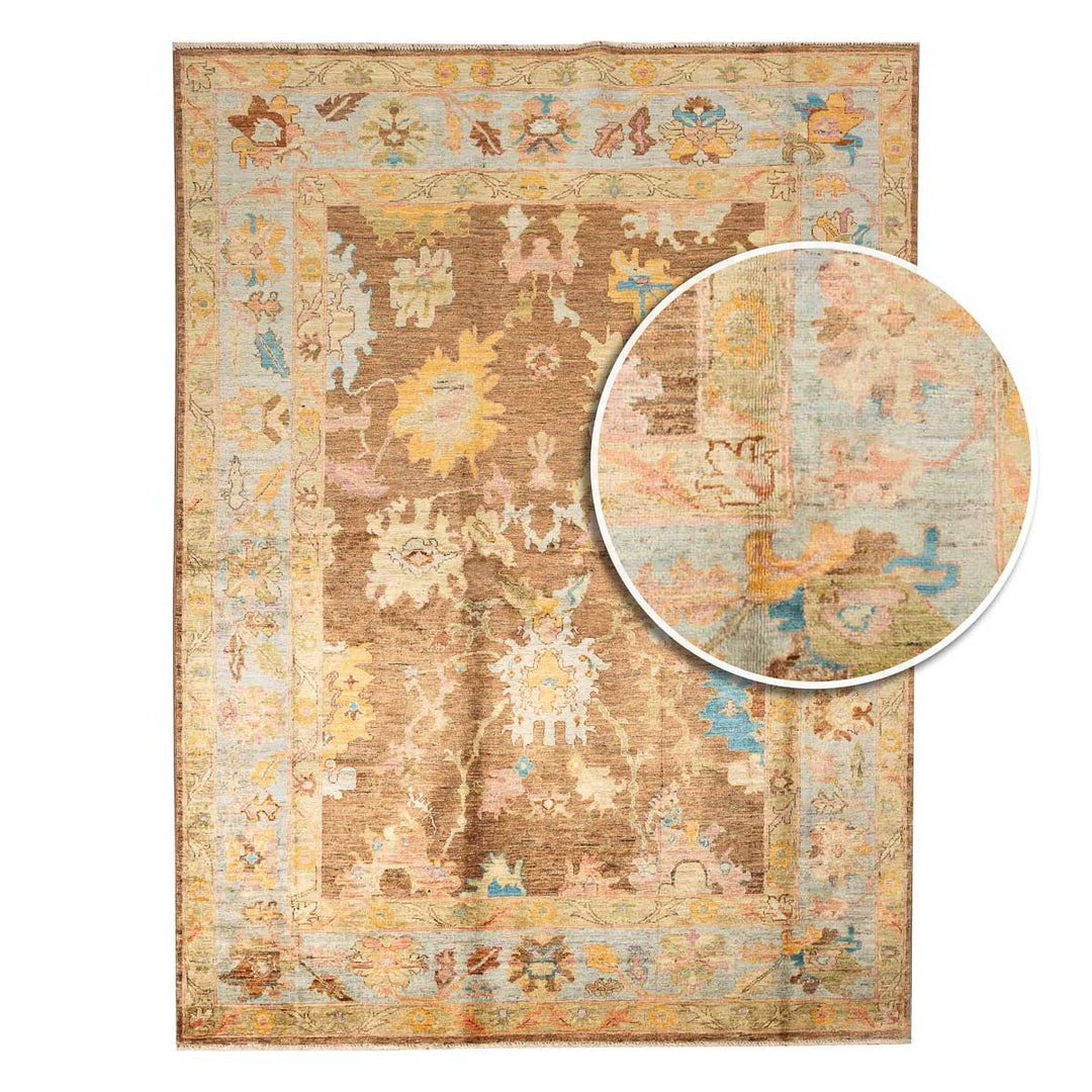 שטיח אושק 00 חום 235*177 | Oushak