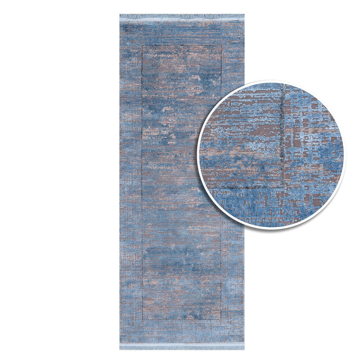 שטיח נול בוטיק 30 כחול ראנר | Nool boutique