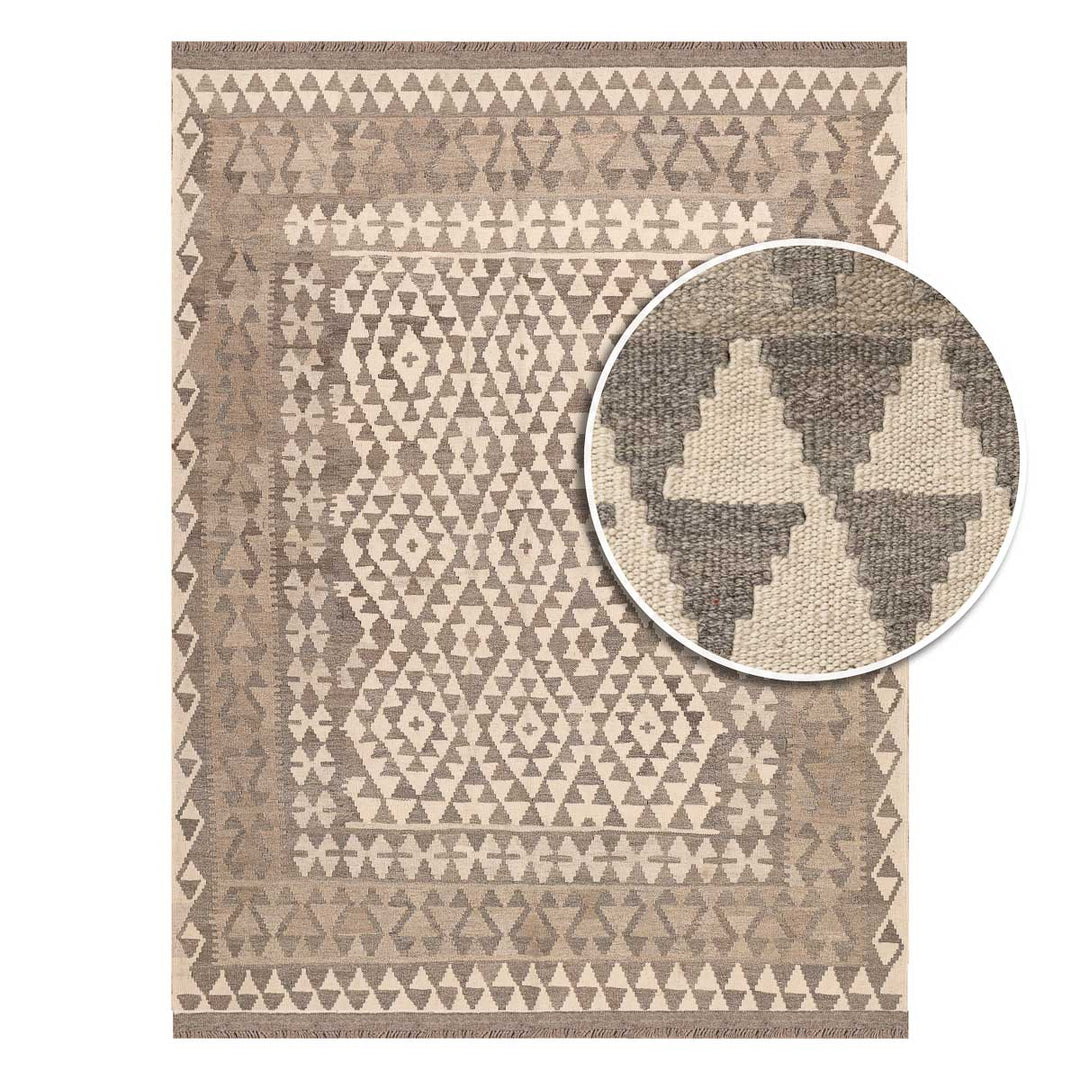 שטיח קילים ענתיק וואש 00 אפור 199*146