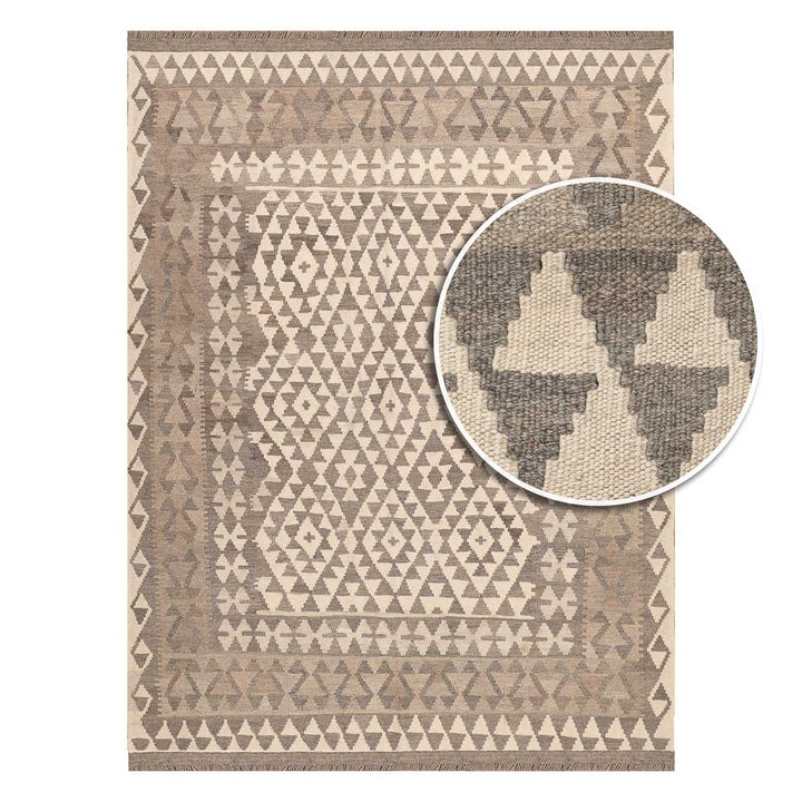 שטיח קילים ענתיק וואש 00 אפור 199*146