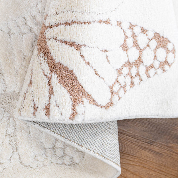 שטיח פרפר 01 קרם