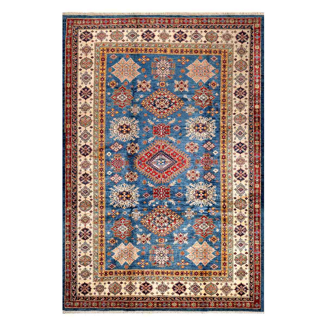 שטיח סופר קזאק 00 כחול 297*203 | Super Kazak