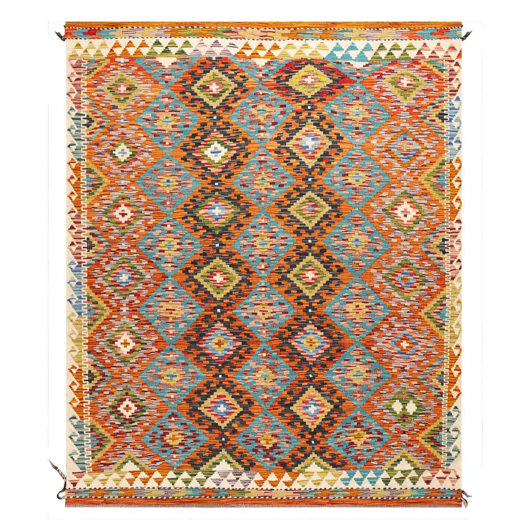 שטיח קילים אפגני 00 צבעוני 193*159