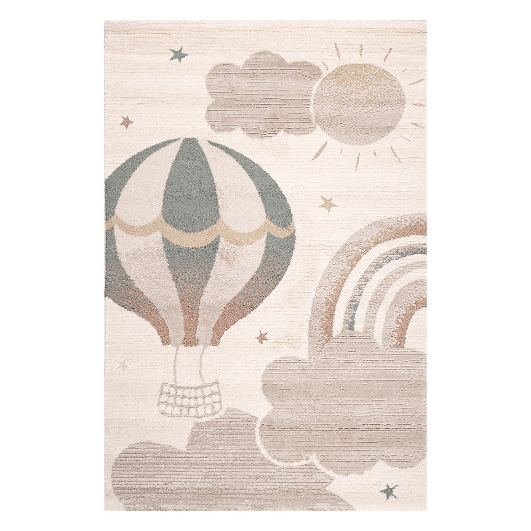 שטיח כדור פורח 01 קרם