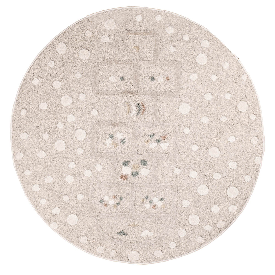 שטיח קלאס 01 קרם עגול