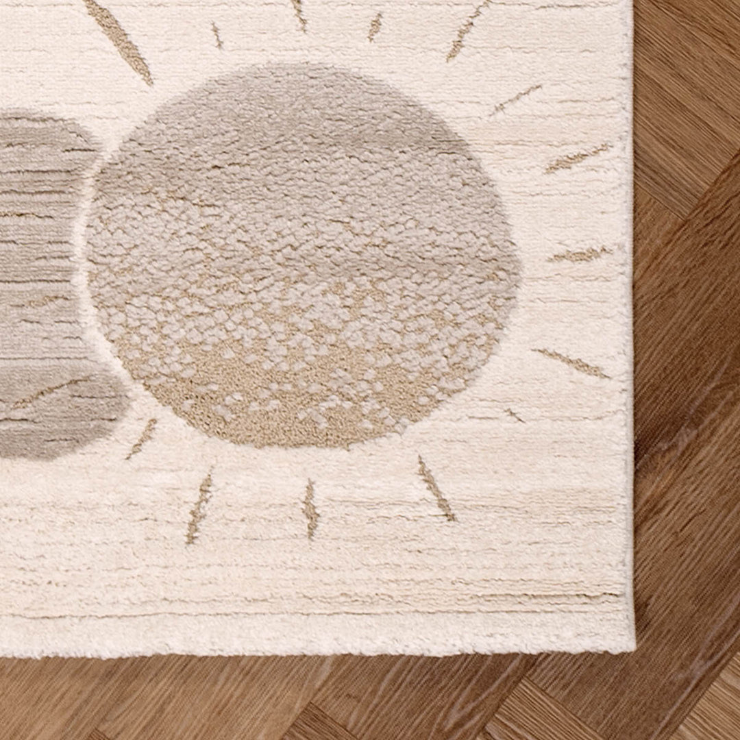 שטיח כדור פורח 01 קרם