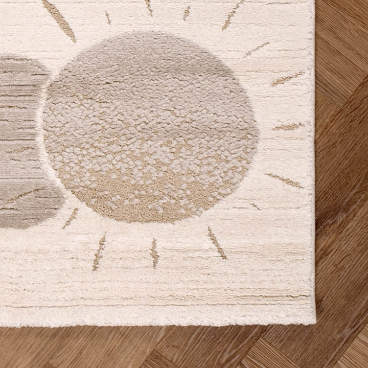 שטיח כדור פורח 01 קרם