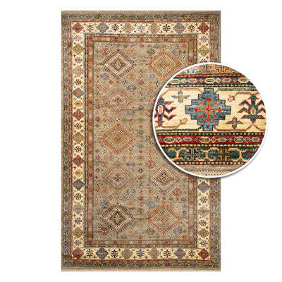 שטיח סופר קזאק 00 אפור 317*200 | Super Kazak