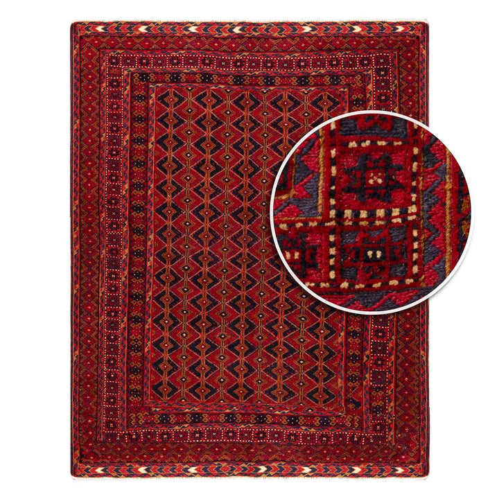 שטיח אוזבקי 00 אדום 200*150