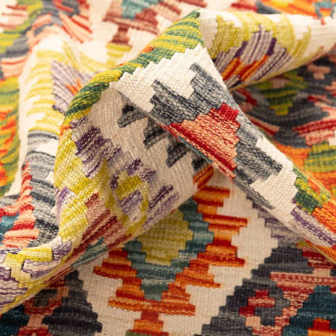 שטיח קילים אפגני 00 צבעוני 198*141