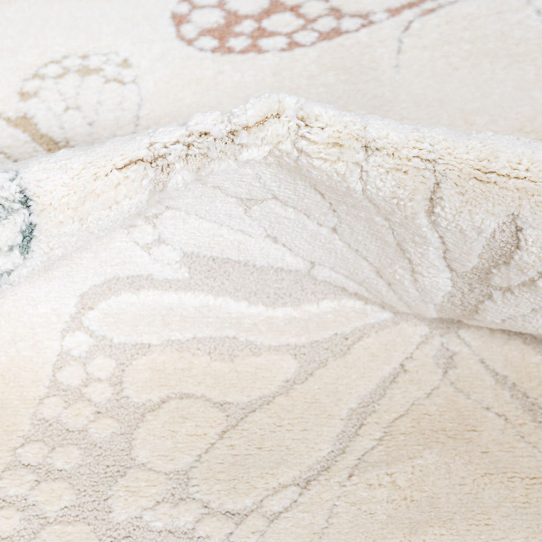 שטיח פרפר 01 קרם