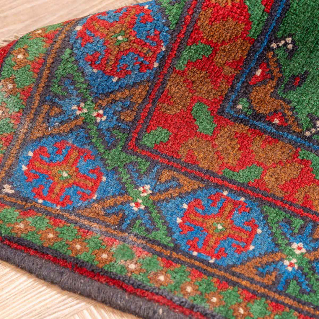 שטיח  אפגני בוכרה 00 ירוק 191*80