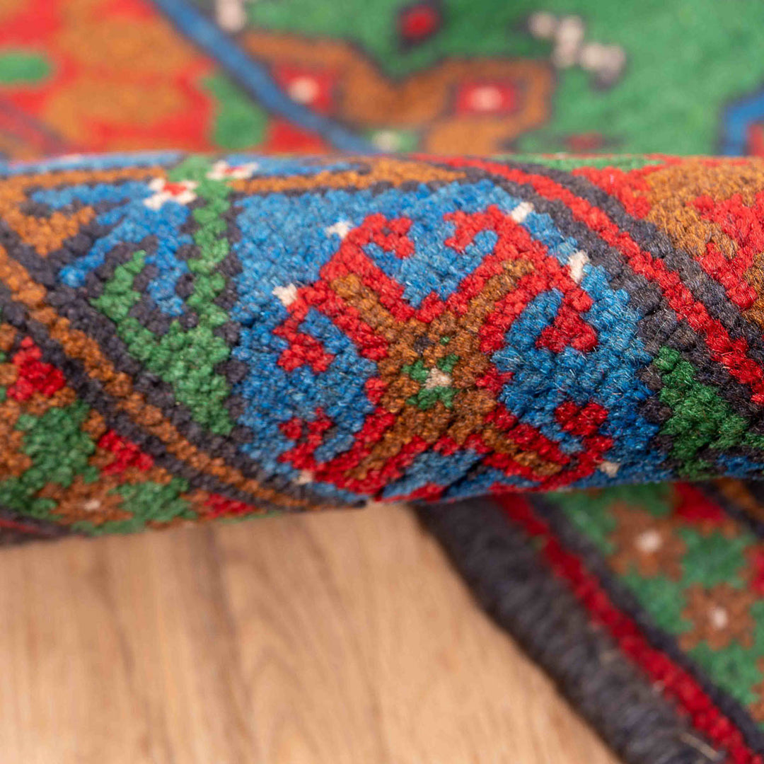 שטיח  אפגני בוכרה 00 ירוק 191*80