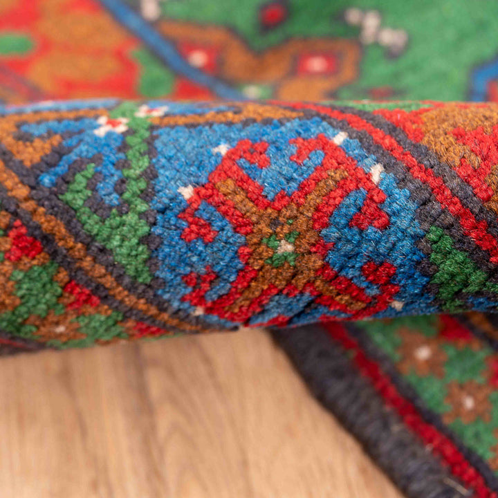 שטיח  אפגני בוכרה 00 ירוק 191*80