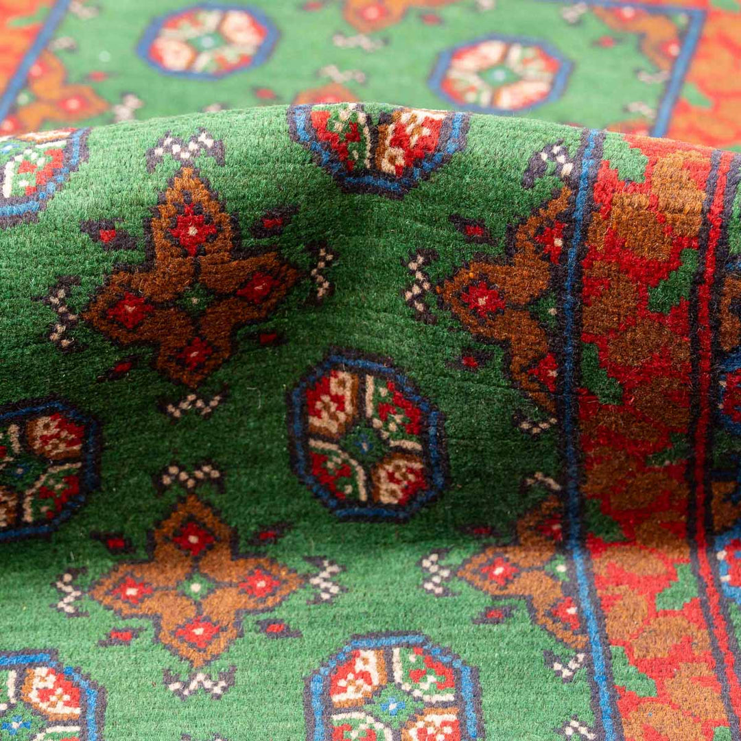 שטיח  אפגני בוכרה 00 ירוק 191*80