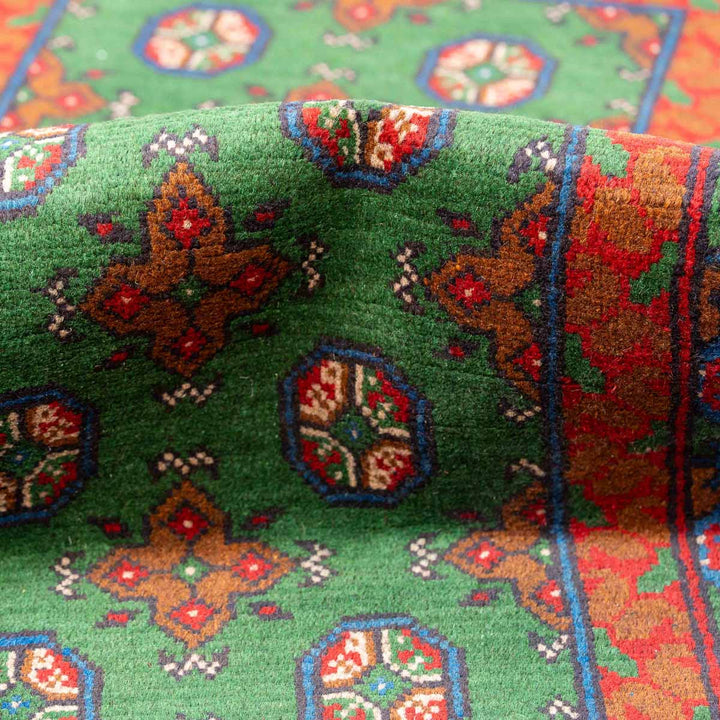 שטיח  אפגני בוכרה 00 ירוק 191*80