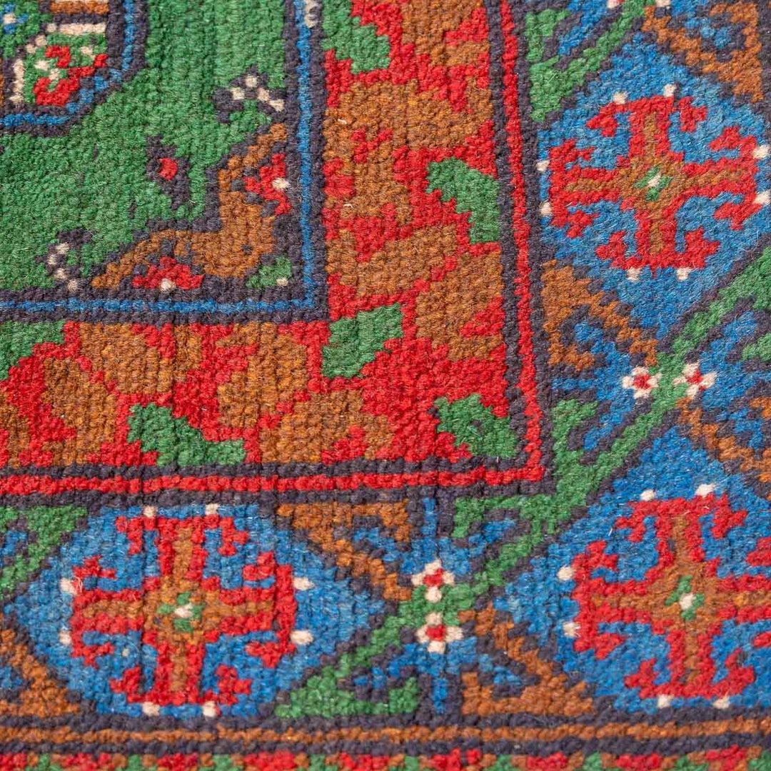 שטיח  אפגני בוכרה 00 ירוק 191*80