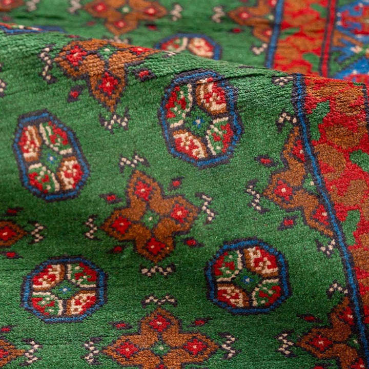 שטיח  אפגני בוכרה 00 ירוק 191*80