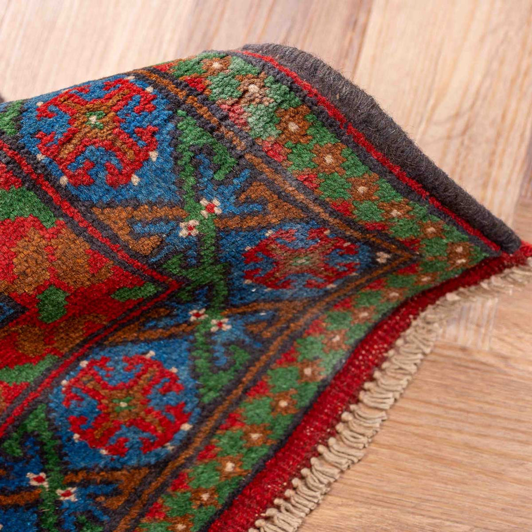 שטיח  אפגני בוכרה 00 ירוק 191*80