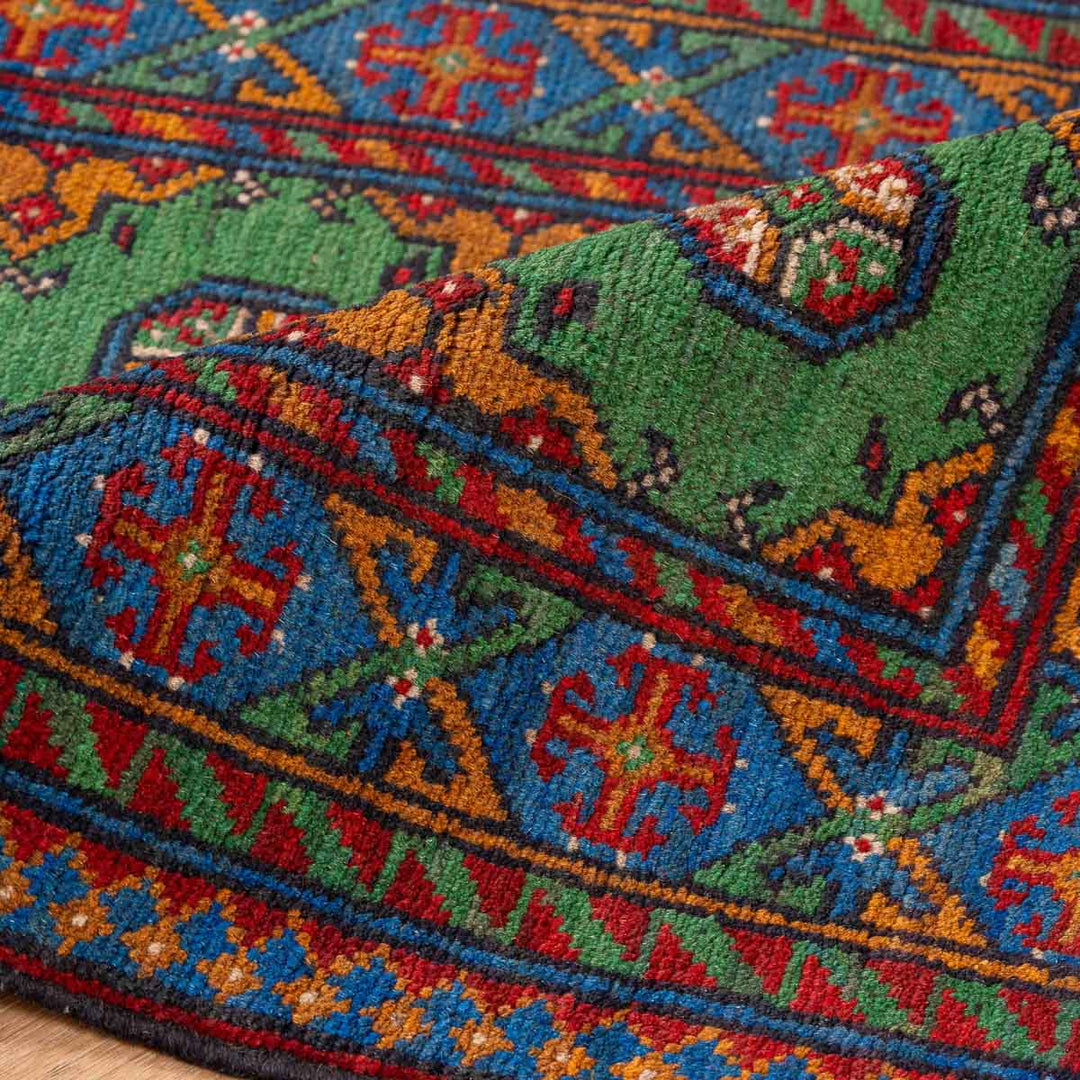 שטיח  אפגני בוכרה 00 ירוק 197*81